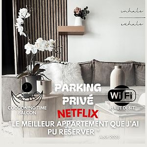 Le Cocon Blanc Metz - T2 - Parking Prive - Balcon - Nouvelle Ville, Gare